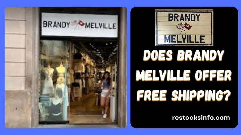 Does Brandy Melville Offer Free Shipping?