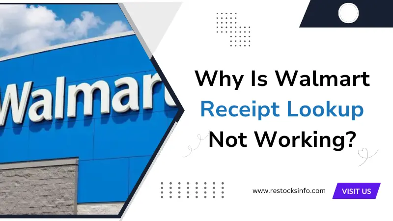 Why Is Walmart Receipt Lookup Not Working?